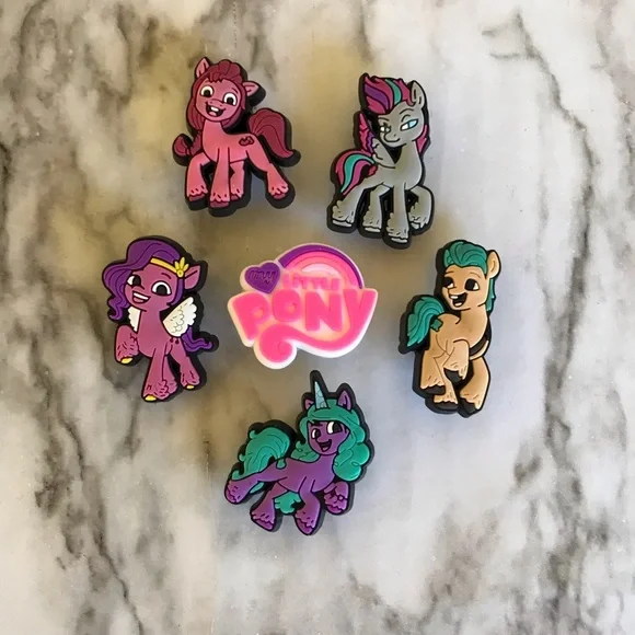 Shoes My Little Pony Set Of Shoe Charms For Your Crocs Poshmark